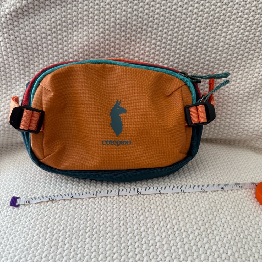 Cotopaxi Orange and Teal Hip Pack